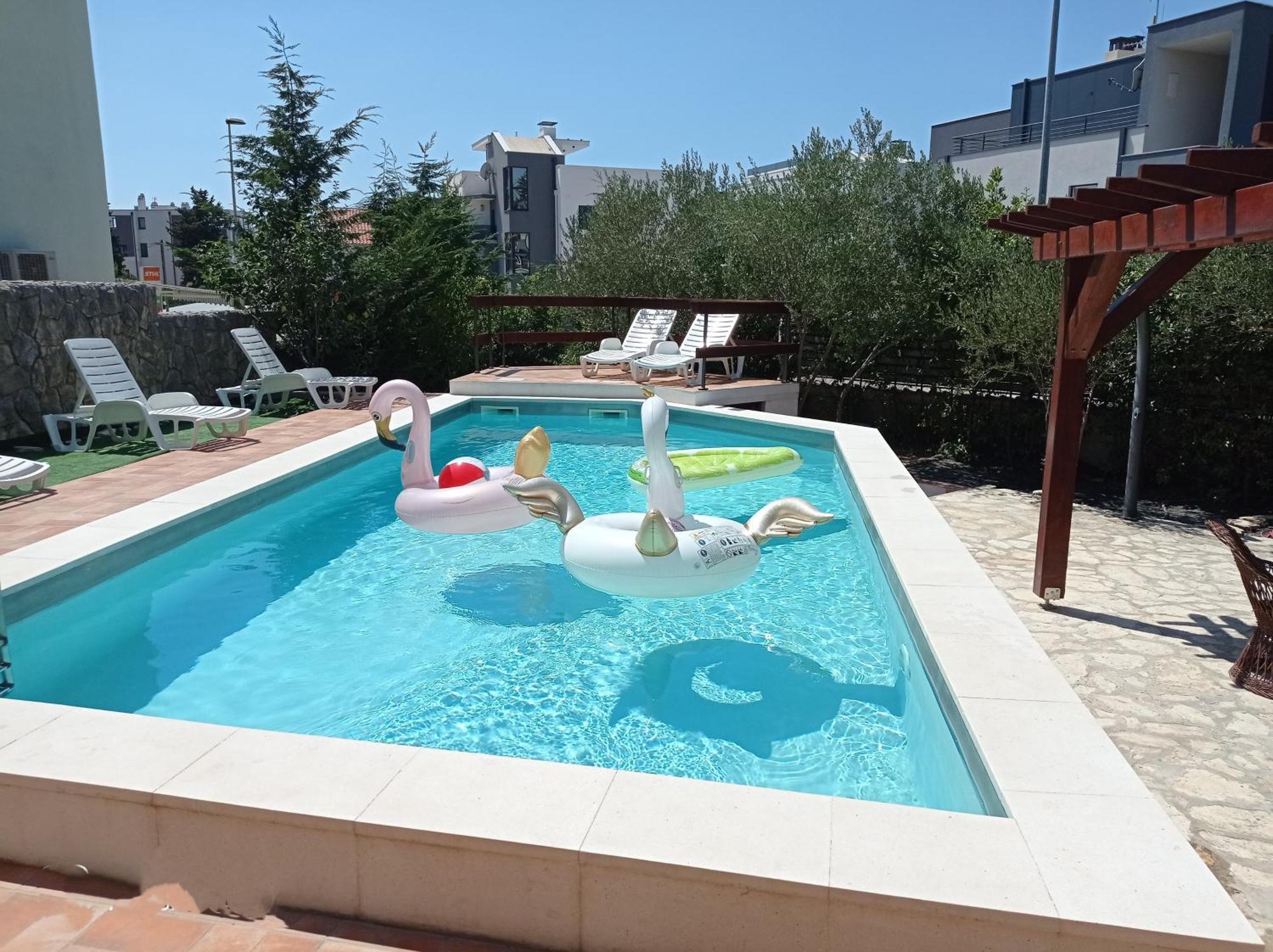 Villa Niko With Private Swimming Pool Задар Екстер'єр фото