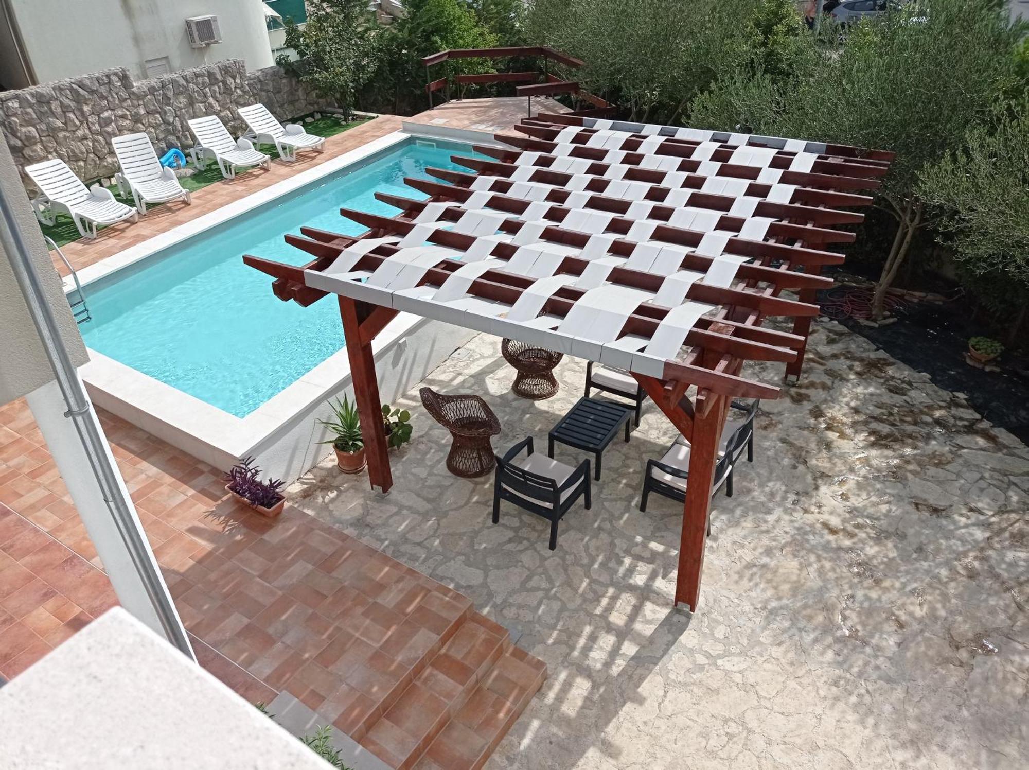 Villa Niko With Private Swimming Pool Задар Екстер'єр фото